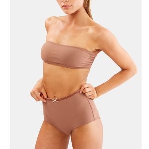 New With Tags Solid & Striped Violet 2-Piece